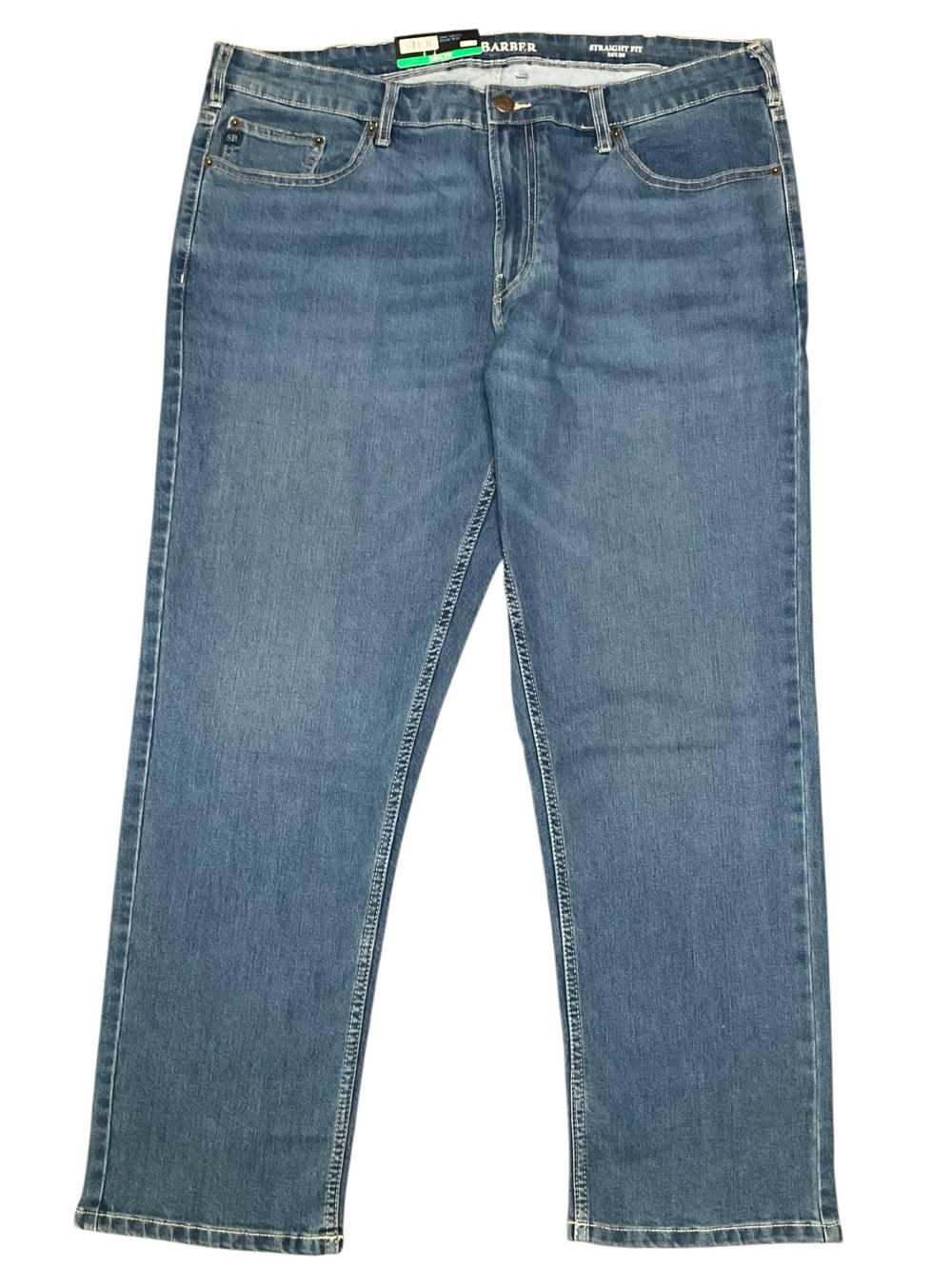 Scott Barber Men's Jeans Straight-Fit Stretch Denim Blue Size 38 X 29 NWT